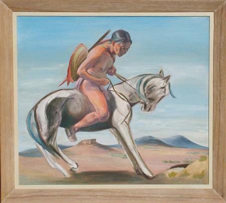 Native American on Horseback
