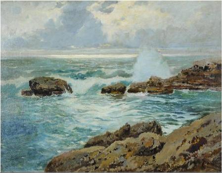 "Continental Rocky Coastal View,"