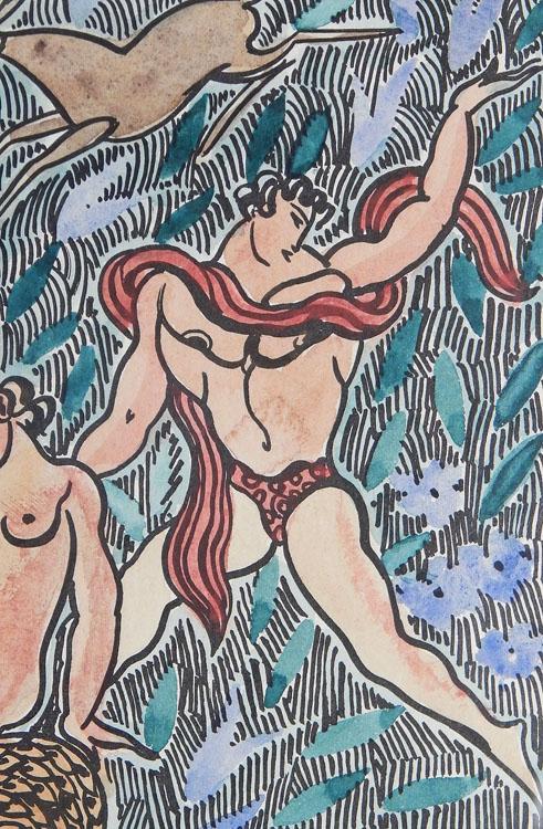 Merman and Nudes in Paradise - Image 3 of 4