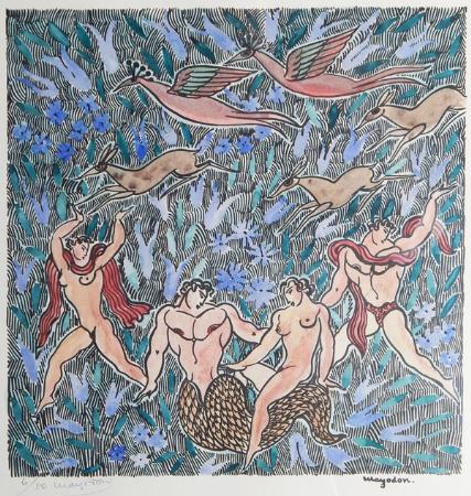 Merman and Nudes in Paradise - Image 1 of 4