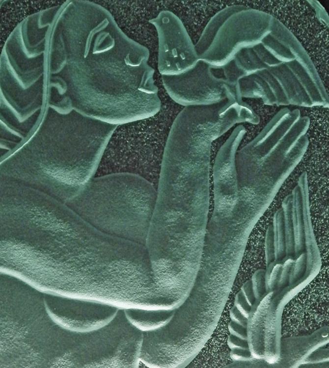 Nude with Doves - Image 3 of 4