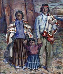 Navajo Family