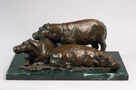 Hippos on the Mara