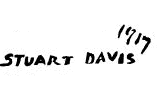 Artist signature - Stuart Davis signature example for authentication verification