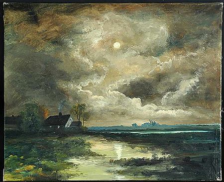 Moorland at Moonlight