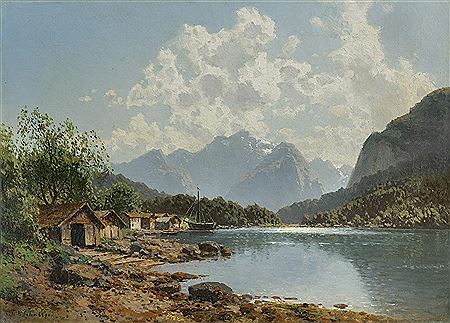 NORWEGIAN LANDSCAPE by Robert Schultze - Auction record, sale price, and art valuation. Compare with similar artists and explore comparable artworks.
