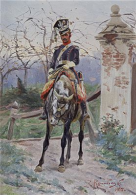 UHLAN OF THE DUCHY OF WARSAW, 1905