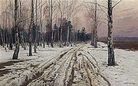 WINTER LKANDSCAPE, 1918