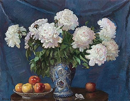 STILL LIFE WITH PEONY, 1937