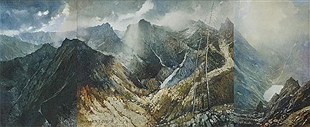 FANTASY ON TATRA MOUNTAINS by Jerzy Duda Gracz - Auction record, sale price, and art valuation. Compare with similar artists and explore comparable artworks.