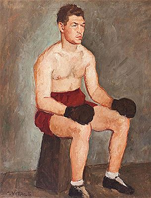 Ritratto di Boxeur (Max Schmeling)