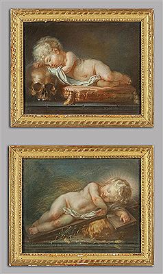 Allegories(2) by François Valentin - Auction record, sale price, and art valuation. Compare with similar artists and explore comparable artworks.