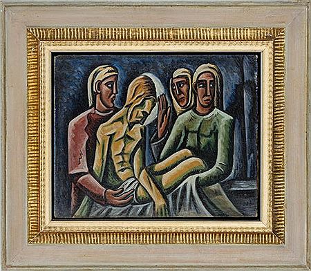 Descent from the Cross by Jaroslav Herbst - Auction record, sale price, and art valuation. Compare with similar artists and explore comparable artworks.