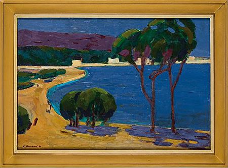 Sample artwork by Kamil Linhart (20th century), known for landscape painting - View similar artists and auction records