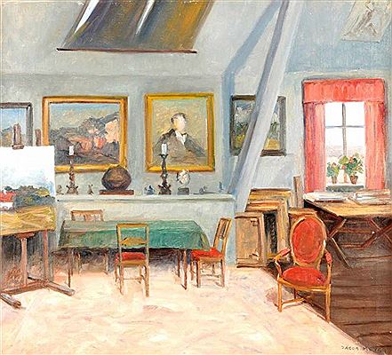Blick in das Atelier