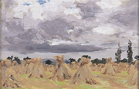 Stooks of Corn