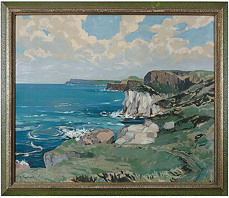 Sample artwork by Richard Faulkner (1917 - 1988), known for painting - View similar artists and auction records