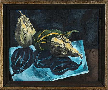 'Pumpkins with Mirror'