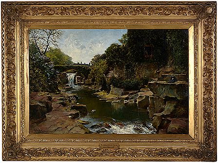 The Waterfall and Old Mill, Jesmond Dene, Newcastle
