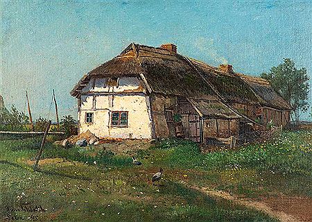 Sample artwork by Hans Schleich (1834 - 1912), known for landscape and marine painting - View similar artists and auction records