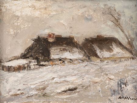 Katen im Snei. by Carl Hinrichs - Auction record, sale price, and art valuation. Compare with similar artists and explore comparable artworks.