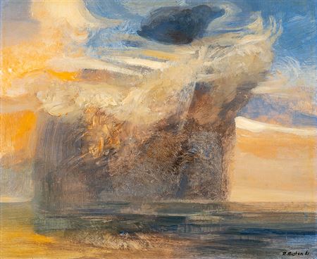 Dream castle (Baltic Sea landscape).