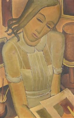 '' Madchen in Weißer Blouse ''