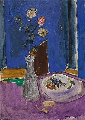 Sample artwork by Nikola Reiser (1918 - 2010), known for painting - View similar artists and auction records
