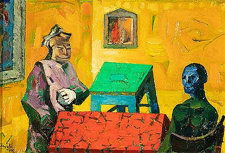 Sample artwork by Vladimir Meglic (Born 1955), known for painting - View similar artists and auction records