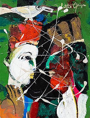 Sample artwork by Leticia Oprisan (Born 1937), known for paintings - View similar artists and auction records