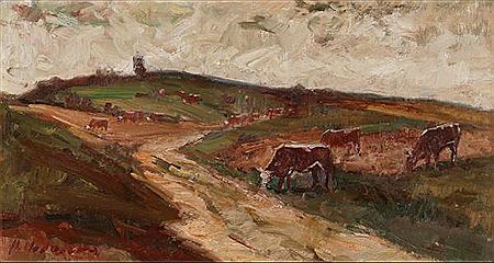 Sample artwork by Maria Medvecka (1914 - 1987), known for painting - View similar artists and auction records