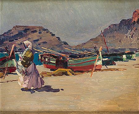 Playa by Eugenio Gomez - Auction record, sale price, and art valuation. Compare with similar artists and explore comparable artworks.