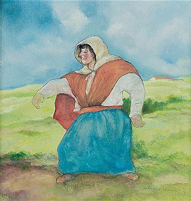 "Campesina asturiana".