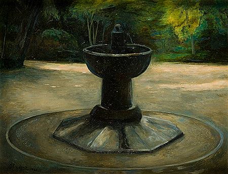 "Fuente en el parque"