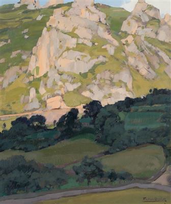 "Ladera en sol"
