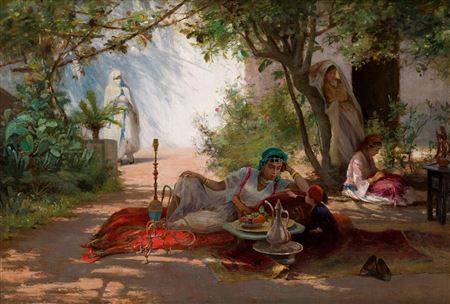 "El reposo"