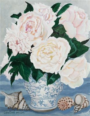 Sample artwork by Cristina Duclos (Born 1943), known for painting - View similar artists and auction records