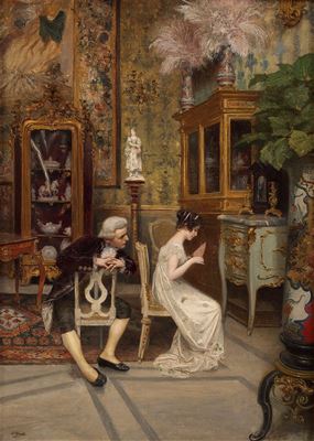 "Momento de reflexión" by Juan Jose Garate Y Clavero - Auction record, sale price, and art valuation. Compare with similar artists and explore comparable artworks.
