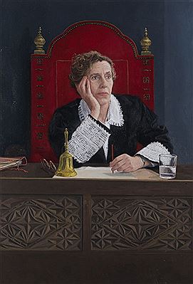 "La jueza Manuela Carmena" by Daniel Quintero - Auction record, sale price, and art valuation. Compare with similar artists and explore comparable artworks.