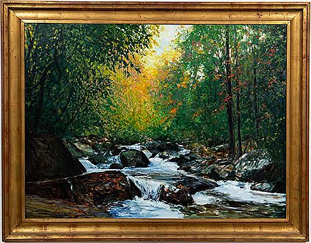 "Piedmont Stream XII"- 1996