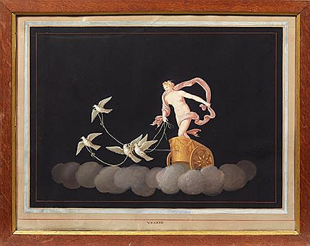 Dieux et Déesses de de l'Olympe : Apollon, Mercure, Saturne, Mars, Zeus, Diane, Europe et Venus