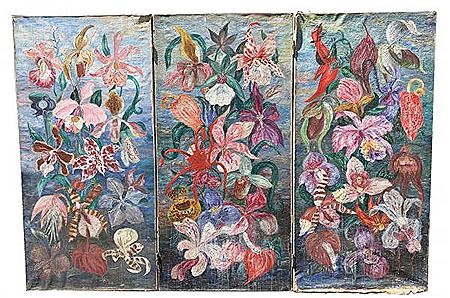 Les Fleurs by Vera Nikolaevna Landchevskaja - Auction record, sale price, and art valuation. Compare with similar artists and explore comparable artworks.