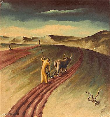 Pink Plowing, 1945