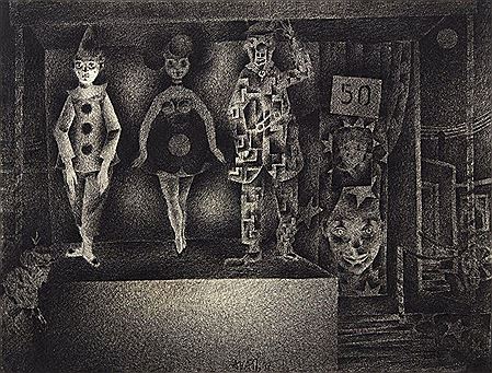 The Star Circus Parade, 1957 by Mario Avati - Auction record, sale price, and art valuation. Compare with similar artists and explore comparable artworks.