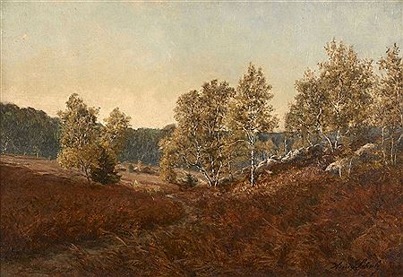 La plaine verte, en forêt de Fontainebleau