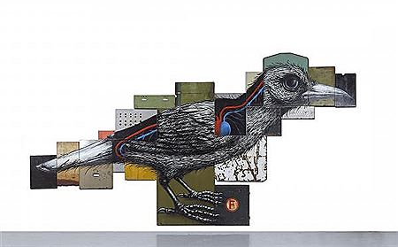 Sample artwork by ROA (Born 1976), known for urban landscape painting - View similar artists and auction records