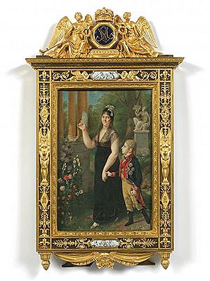 Sample artwork by Joseph Marie Bouton (1768 - 1823), known for miniature painting - View similar artists and auction records