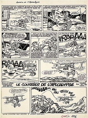 Le Courrier de l'Apocalypse by Didier Conrad - Auction record, sale price, and art valuation. Compare with similar artists and explore comparable artworks.