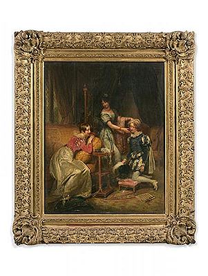 Scene of Figaro's wedding