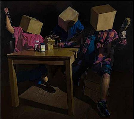 Give me my mustard by Mohamed Said Chair - Auction record, sale price, and art valuation. Compare with similar artists and explore comparable artworks.